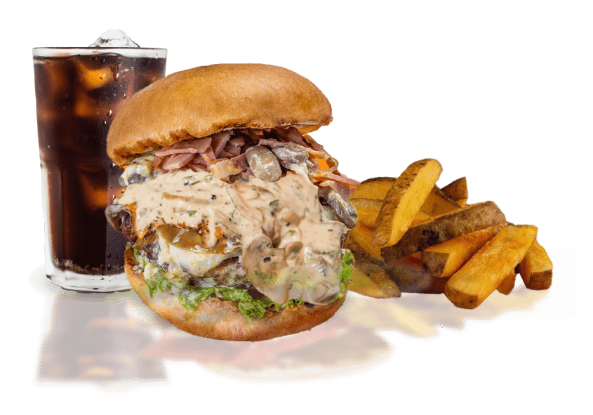 Champi-Pollo Burguer - Hamburguesa Artesanal